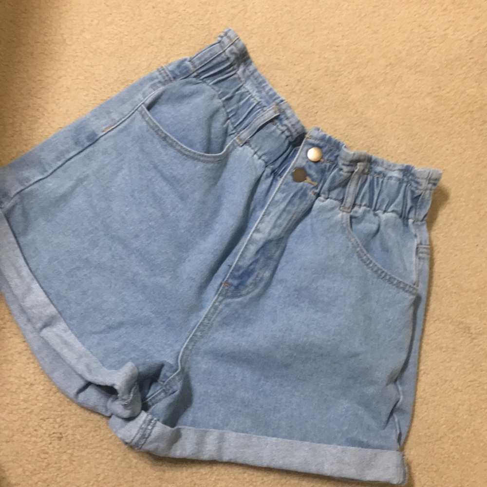 Paper bag shorts
